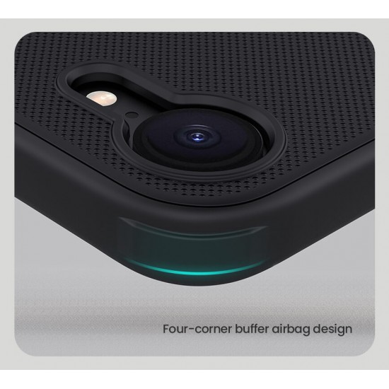 NILLKIN θήκη Super Frosted Shield Pro για Apple iPhone 16e, μαύρη