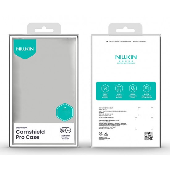 NILLKIN θήκη CamShield Pro για Apple iPhone 17 Pro, μαύρη