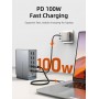CABLETIME docking station CT-DK181-AG, 16 θυρών, USB-C σύνδεση, 100W PD, 1000Mbps, MST, γκρι
