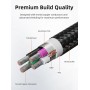 CABLETIME καλώδιο USB-C σε USB Type B CT-CMBM1, 480Mbps, 1m, μαύρο