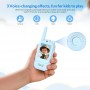 MAFITI παιδικά walkie talkie JK200 με οθόνη & κάμερα, 3+ ετών, επαναφορτιζόμενα, μπλε, 2τμχ