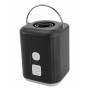 POWERTECH μίνι τρόμπα PT-1554 με φακό, 5W, επαναφορτιζόμενη, μαύρη