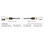 DELOCK καλώδιο DisplayPort 85660, certified, 8K/60Hz, 32.4 Gbps, 2m, μαύρο