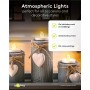 GOOBAY σετ LED φωτιστικά ρεσώ 77752, 2500K, IP20, 4τμχ