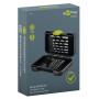 GLOBOSTAR® ACIDA 77847 Χωνευτή Βάση για Σποτ R63 με Ντουί E27 IP20 - Νίκελ Χρώμιο - Μ11 x Π11 x Υ11cm / Q9cm