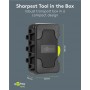 GOOBAY σετ τρυπάνια 77850 για μέταλλο, HSS, 1.5-10mm, κυλινδρικό, 15τμχ