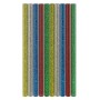 GOOBAY ράβδοι σιλικόνης 77855, Φ11mm x 200mm, glitter διάφορα χρώματα, 10τμχ