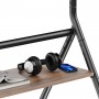 BRATECK βάση τηλεόρασης δαπέδου TTF13E-46FW, 37-86", έως 80kg, με ράφι & ροδάκια