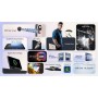 ULEFONE tablet RugKing Pad 2 Pro, 10.1", 8/256GB, 10200mAh, IP68/IP69K/MIL-STD-810H, 4G, μαύρο