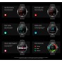 ULEFONE smartwatch Armor Watch Pro, 2x λουράκια, heart rate, 1.50" AMOLED, GPS, 5 ΑΤΜ/IP68/IP69K/MIL-STD-810H, μαύρο