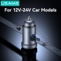 USAMS φορτιστής αυτοκινήτου CC321, USB-C, 30W, γκρι