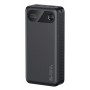 USAMS power bank CD251 με οθόνη, 3x θύρες εξόδου, 20000mAh, PD20W, μαύρο
