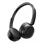 USAMS headphones SR01, ασύρματα, ANC, Φ40mm, 350mAh, μαύρα