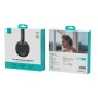 USAMS headphones SR01, ασύρματα, ANC, Φ40mm, 350mAh, μαύρα