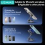 USAMS βάση smartphone αυτοκινήτου ZJ084 για ταμπλό, μαγνητική, μαύρη