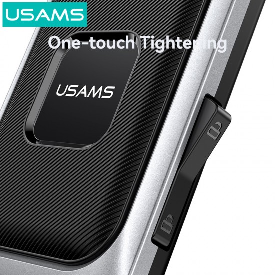 USAMS βάση ποδηλάτου για smartphone ZJ082, μαύρη