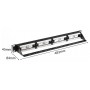POWERTECH patch panel NETW-0046 για rack 19"/1U, 24 θυρών, CAT 6 UTP, μαύρο