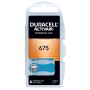 DURACELL μπαταρίες ακουστικών βαρηκοΐας Activair 675, 1.45V, 6τμχ
