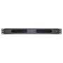 POWERTECH cable management NETW-0048 για rack 19"/1U, πλαστικό, μαύρο