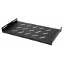 POWERTECH σταθερό ράφι για rack 19" NETW-0042, βάθος 250mm, μαύρο