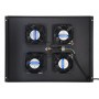 POWERTECH cooling fan για rack NETW-0044, 4x fans με μεταλλικό tray, 1.5m καλώδιο schuko, 54.5x41cm