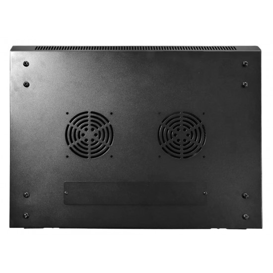 POWERTECH επιτοίχια καμπίνα rack 19" NETW-0038, 600 x 450 x 500mm, 9U