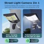 SECTEC smart ηλιακή κάμερα ST-LC598-EU με προβολέα, dual lens, 3MP, 4G, SD, PTZ, IP66