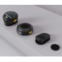 UPTECH ασύρματα μικρόφωνα UPWS-08 με θήκη φόρτισης, USB-C, 2.4GHz, μαύρο