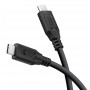 GOOBAY καλώδιο USB-C 74198, USB4, 100W, 20Gbps, 4K/60Hz, 3m, μαύρο