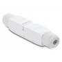 DELOCK σύνδεσμος LSA 91126, CAT 6A unshielded, tool-free, λευκός