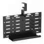 BRATECK cable management γραφείου CC11-20-1, μεταλλικό, 384x63x307mm, μαύρο