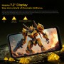 OUKITEL smartphone WP60, 7.2", 8/256GB, 5G, 10000mAh, IP68/IP69K/MIL-STD-810H, μαύρο