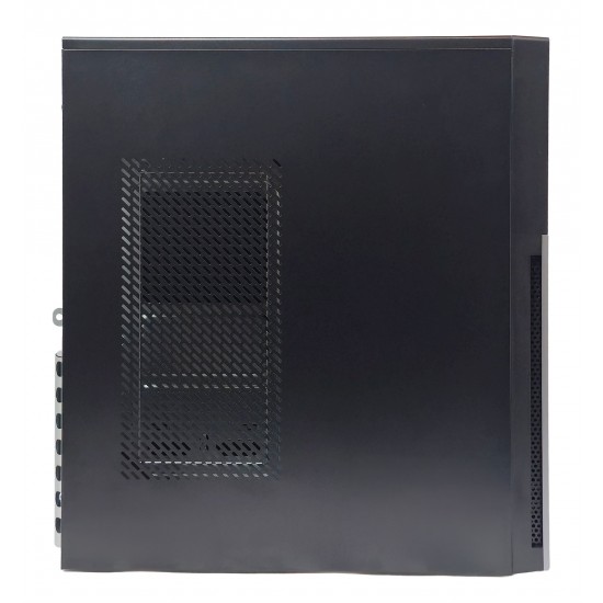 POWERTECH PC Case PT-1563 με 550W PSU, ATX Midi, 376.6x175x408.5mm, μαύρο
