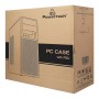 POWERTECH PC Case PT-1563 με 550W PSU, ATX Midi, 376.6x175x408.5mm, μαύρο