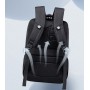ARCTIC HUNTER τσάντα πλάτης B00111 με θήκη laptop 15.6", 20L, μαύρη