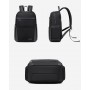 ARCTIC HUNTER τσάντα πλάτης B00811 με θήκη laptop 15.6", 16.5L, μαύρη