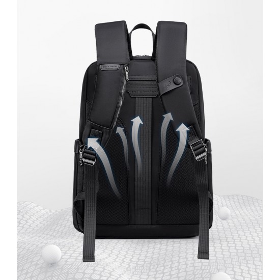 ARCTIC HUNTER τσάντα πλάτης B00811 με θήκη laptop 15.6", 16.5L, χακί