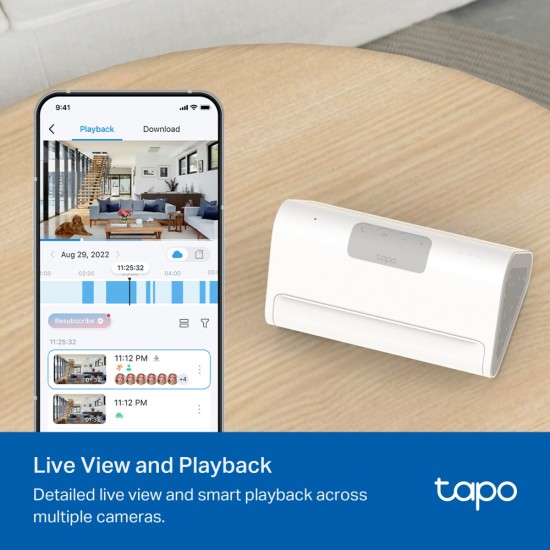 TP-LINK smart hub Tapo H500, HomeBase, WiFi, 868MHz, V1.0