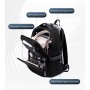 ARCTIC HUNTER τσάντα πλάτης B00808 με θήκη laptop 15.6", 19.5L, μαύρη