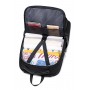 ARCTIC HUNTER τσάντα πλάτης B00808 με θήκη laptop 15.6", 19.5L, μαύρη