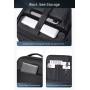 ARCTIC HUNTER τσάντα πλάτης B00866 με θήκη laptop 15.6", αεροστεγής θήκη, 35.5L/49.5L, μαύρη