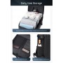 ARCTIC HUNTER τσάντα πλάτης B00866 με θήκη laptop 15.6", αεροστεγής θήκη, 35.5L/49.5L, μαύρη