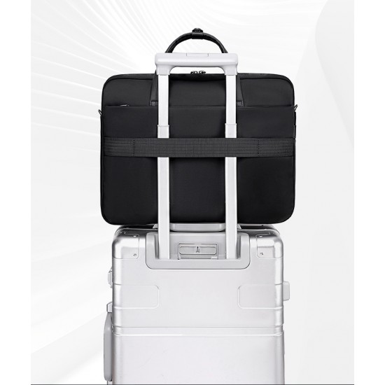ARCTIC HUNTER τσάντα ώμου GWB00848 με θήκη laptop 15.6", 9L, μαύρη