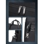 ARCTIC HUNTER τσάντα ώμου GWB00849 με θήκη laptop 15.6", 14L, μαύρη