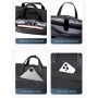 ARCTIC HUNTER τσάντα ώμου GWB00849 με θήκη laptop 15.6", 14L, μαύρη
