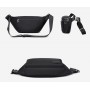 ARCTIC HUNTER τσάντα Crossbody XB00837, 3.5L, μαύρη