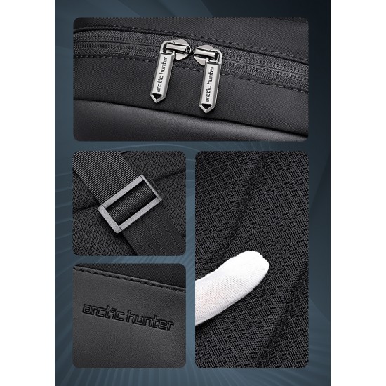 ARCTIC HUNTER τσάντα Crossbody XB00829, 3L, μαύρη