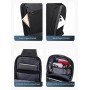 ARCTIC HUNTER τσάντα Crossbody XB00829, 3L, μαύρη