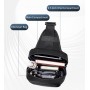 ARCTIC HUNTER τσάντα Crossbody XB00829, 3L, μαύρη