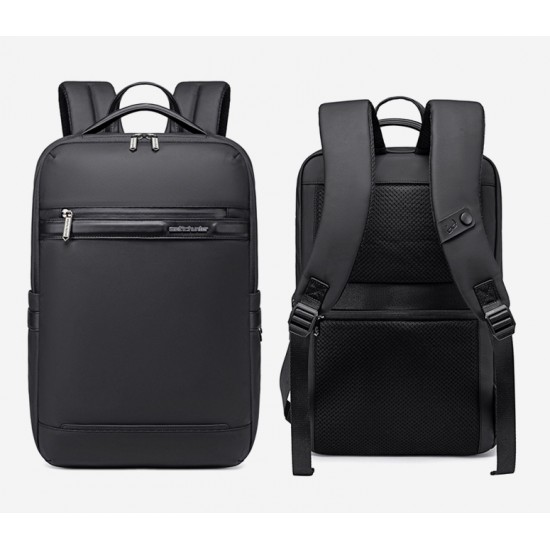 ARCTIC HUNTER τσάντα πλάτης B00872 με θήκη laptop 15.6", 14.5L, μαύρη